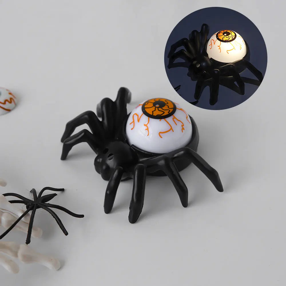 🕷️👁️ Halloween Spider Back Eye Lights – Creepy LED Decorative Party Atmosphere Lamp 🎃✨ Luminex Lights
