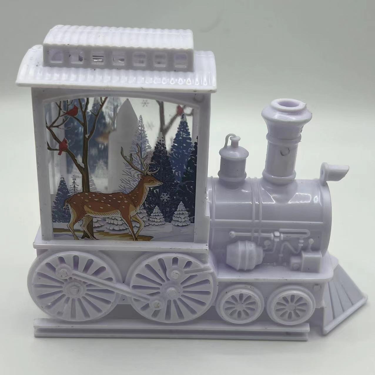 🚂🎄 Retro Train LED Night Light – Festive Vintage Glow