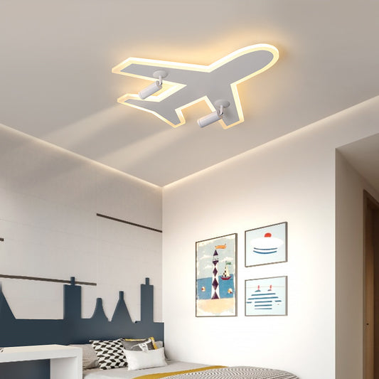 🌙✨ Modern Airplane LED Ceiling Lamps – Bright, Safe & Stylish