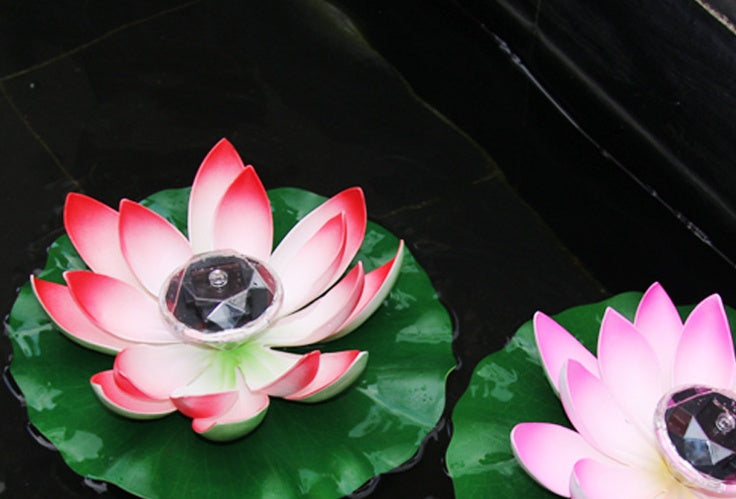 🌸💦 Pool Decorative Floating Lights – Elegant Landscape Glow ✨