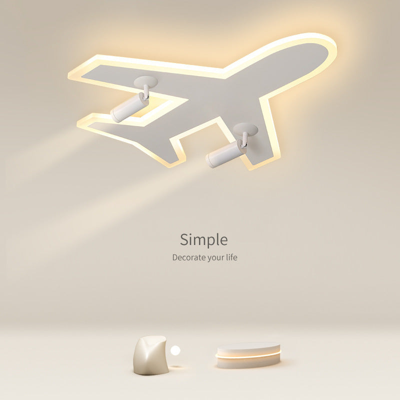 🌙✨ Modern Airplane LED Ceiling Lamps – Bright, Safe & Stylish