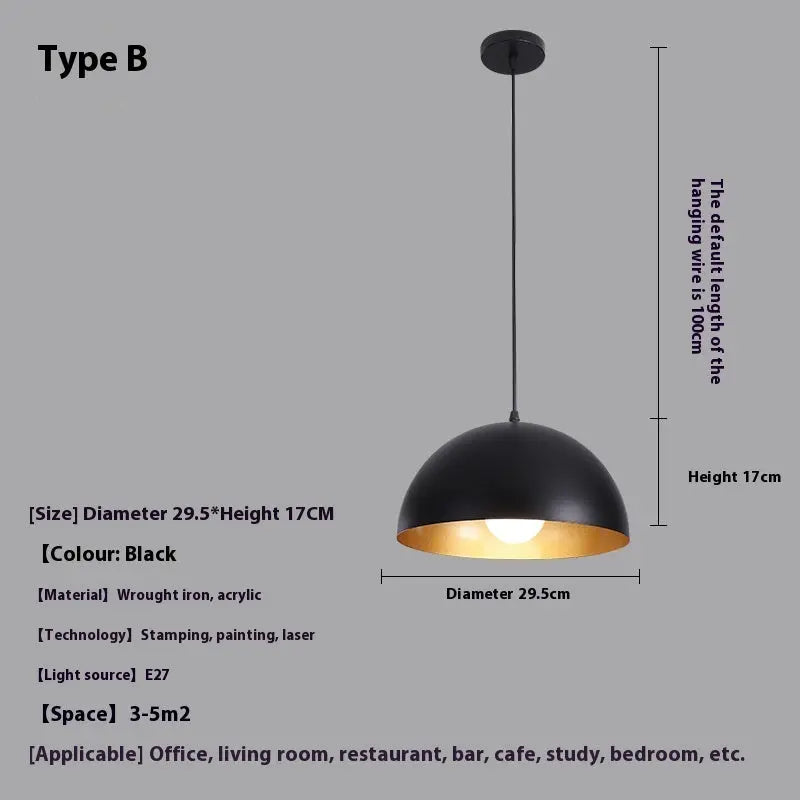 Single-Head Pendant Light – Sleek Decorative Fixture for Dining & Bar Spaces Luminex Lights