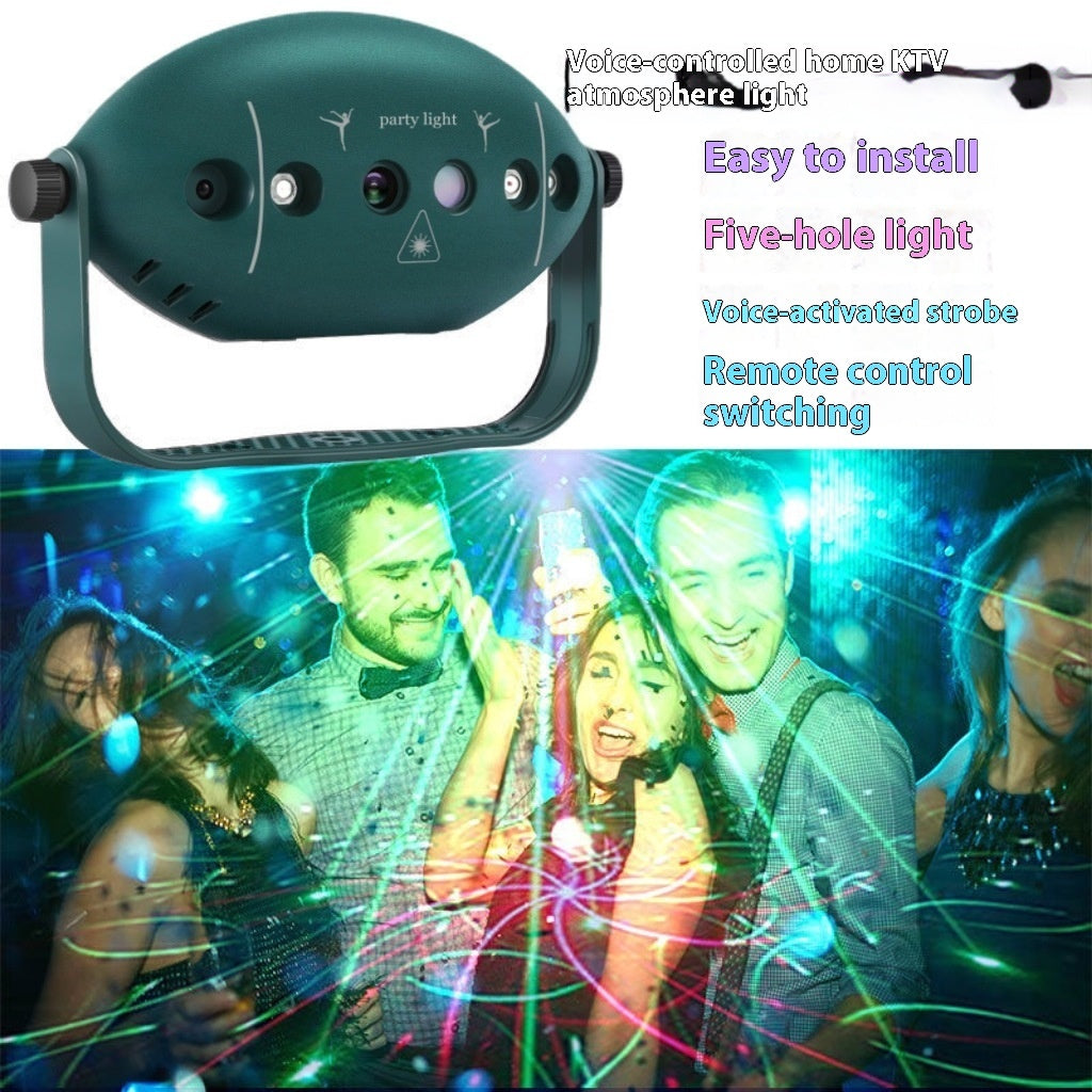 🎃 KTV Halloween Disco Party Lights – Dance, Glow & Celebrate! 👻✨